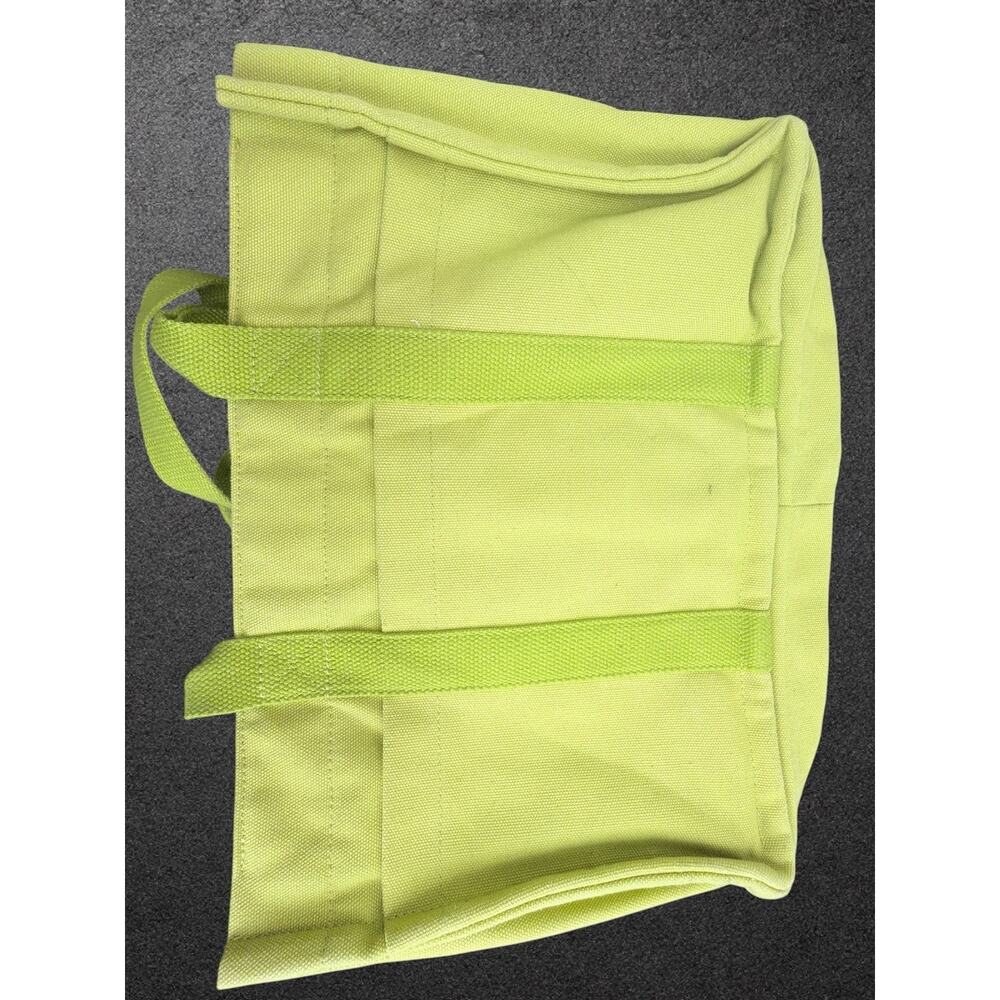 FIORETTO Green Tote Bag Zip Closure w/ Pockets Detachable Adjustable Strap - Picture 8 of 13